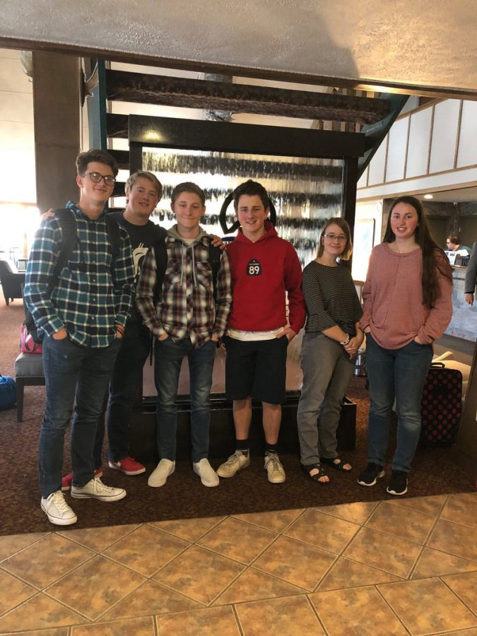 Several members of Hellgate BPA at the Fall Leadership Conference last year. 
Photo courtesy of Weebly