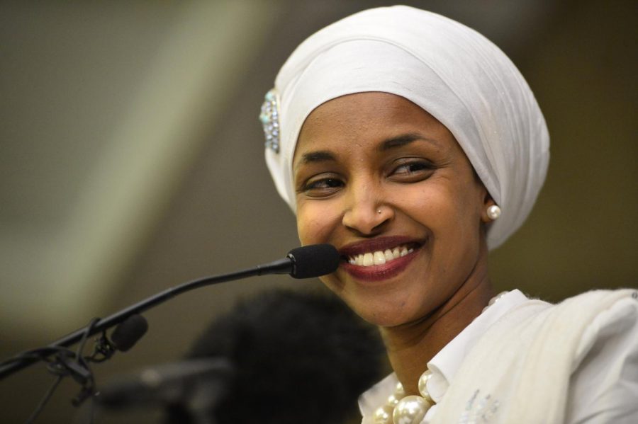 Rep. Omar in April of 2017. Photo courtesy of Wikimedia Commons. 