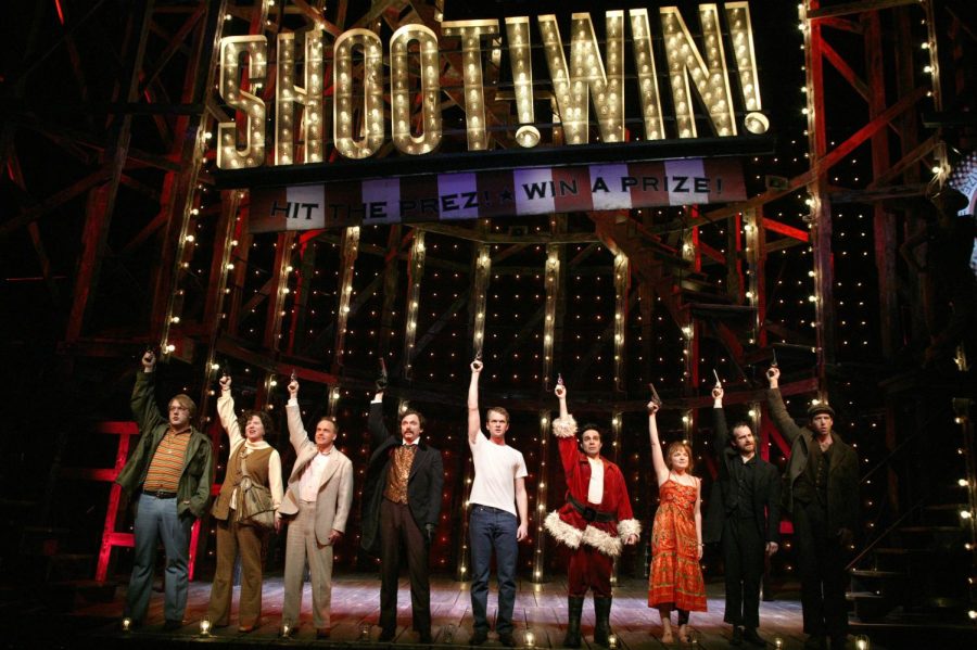 The Broadway cast of Assassins circa 2004. Photo courtesy of Playbill.com