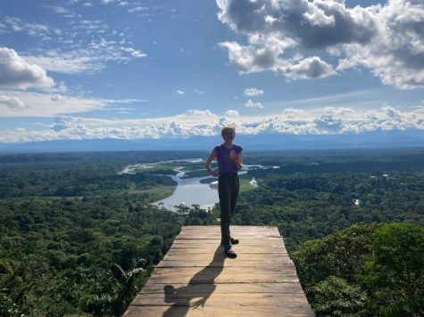 Iris Swanberg traveled to Ecuador to visit her sister who is traveling abroad. Photo courtesy of Iris Swanberg.