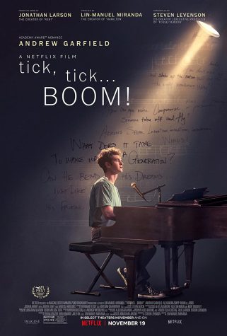 Tick Tick Boom release poster.
Courtesy of IMDB