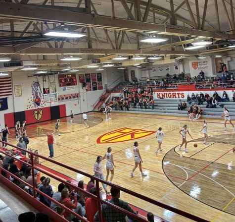 Hellgate and Capital Warm Up Prior to the Second Half 