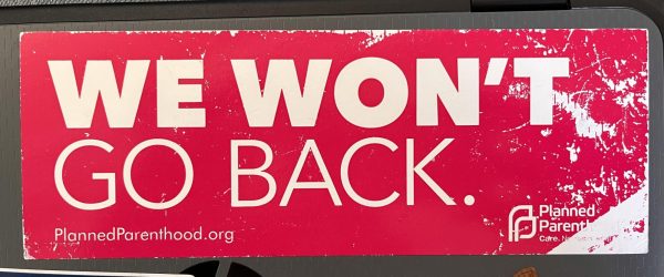 Stickers mailed out by Planned Parenthood have faded into irrelevancy following the reversal of Roe v. Wade. 