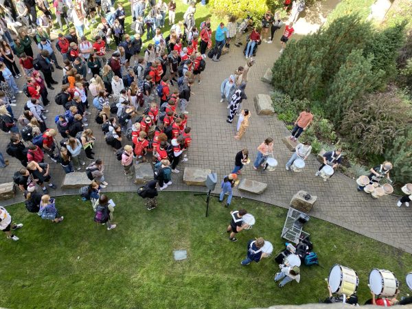 Hellgate's Pep Rally Sept. 20th, photo by Jill Derryberry