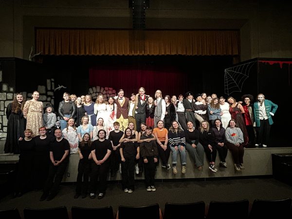 Cast photo featuring cast and crew of Dracula 