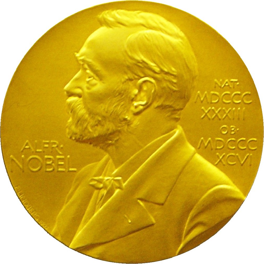 Front side of Nobel Prize for physics presented to Edward Victor Appleton in 1947.