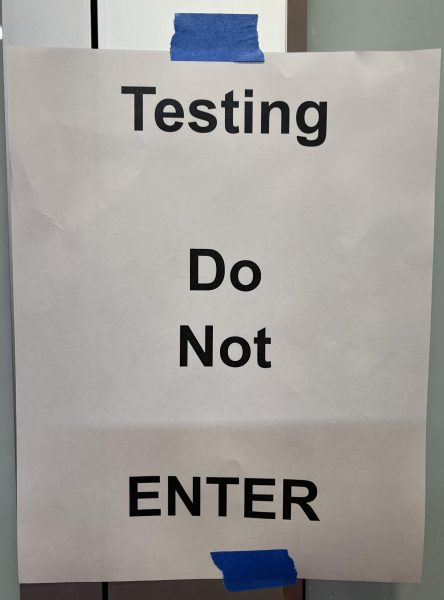 These signs can be found outside many Hellgate classrooms and common rooms.