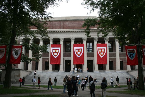 Harvard University's necessary contributions to fields such as science and medicine could be at risk after funding cuts. Photo courtesy of Wikimedia Commons. 