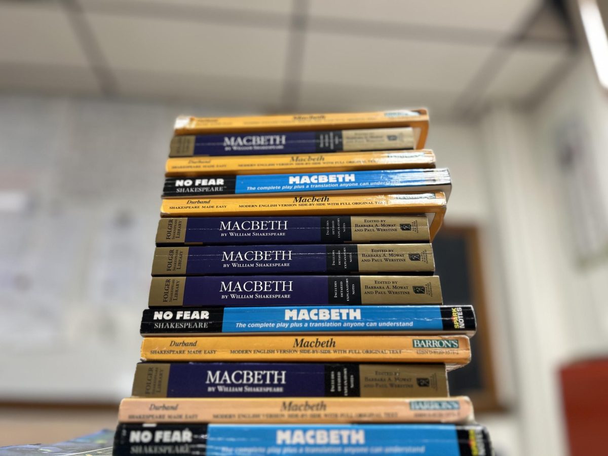 While the number of times students analyze Shakespeare in high school may not be astronomical, the degree of emphasis placed on him is. Photo by Will Hansen. 