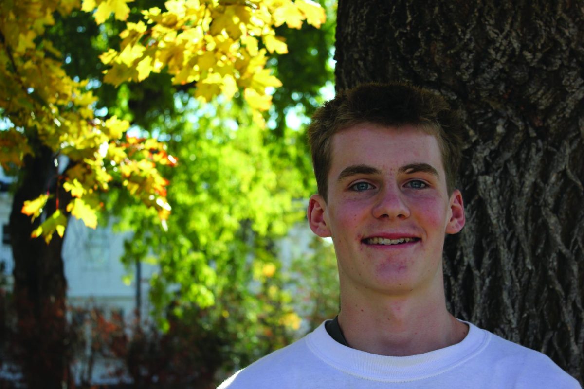 Isaiah Hudson, a Hellgate senior with a strong connection to nature and a conviction towards activism, is suing the United States Government. Photo by Will Hansen.