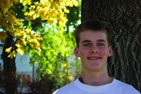 Isaiah Hudson, a Hellgate senior with a strong connection to nature and a conviction towards activism, is suing the United States Government. Photo by Will Hansen.